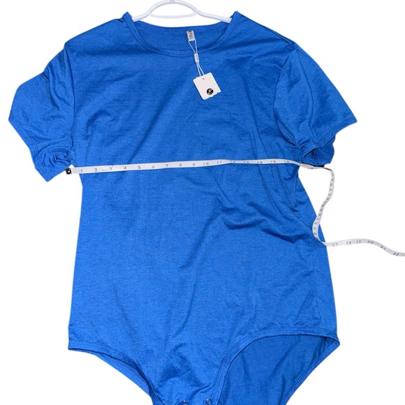 unbranded Tops - EEFEL Blue Women's Bodysuit NWT